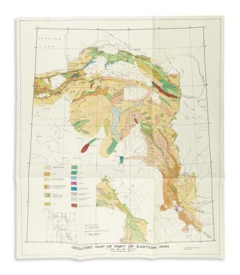 (GEOLOGY.) Reeves, Frank. Small archive of geologist Frank Reeves field research on the oil resources of Iran, Iraq and Israel.